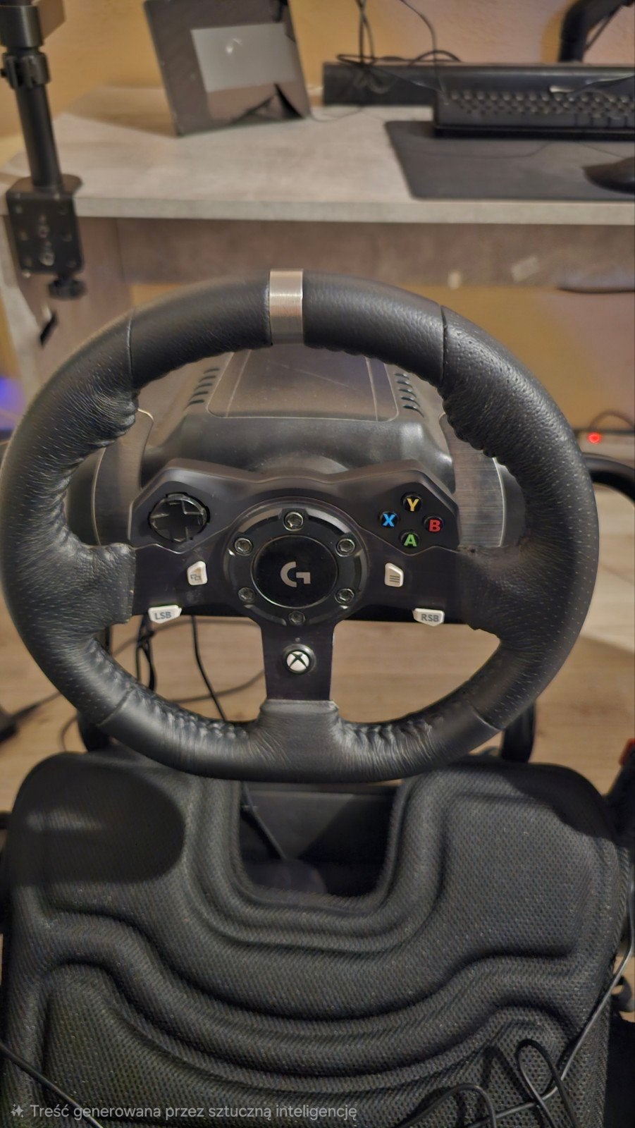Logitech G920 racestuur met force feedback en pedalen, Ophalen, Racestuur, Gebruikt, Force feedback