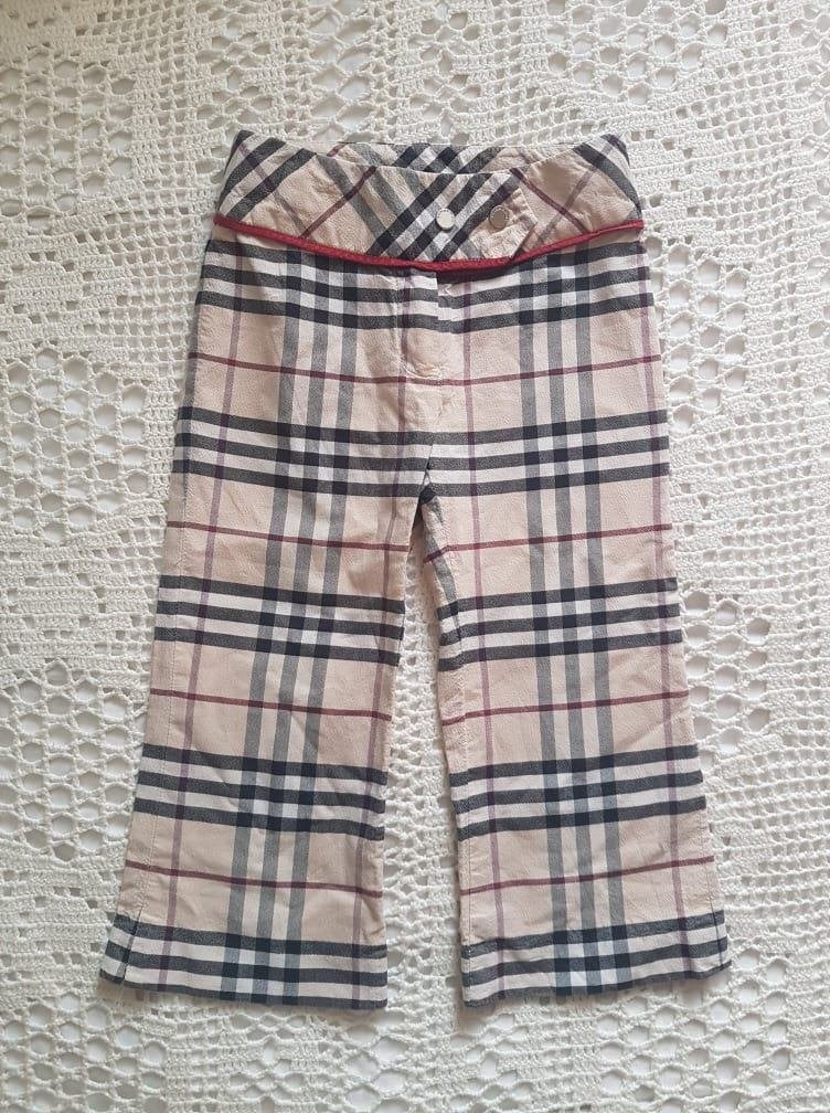 Burberry broek ruitjes flair 92, Kinderen en Baby's, Ophalen of Verzenden, Nieuw, Jongen of Meisje, Broek