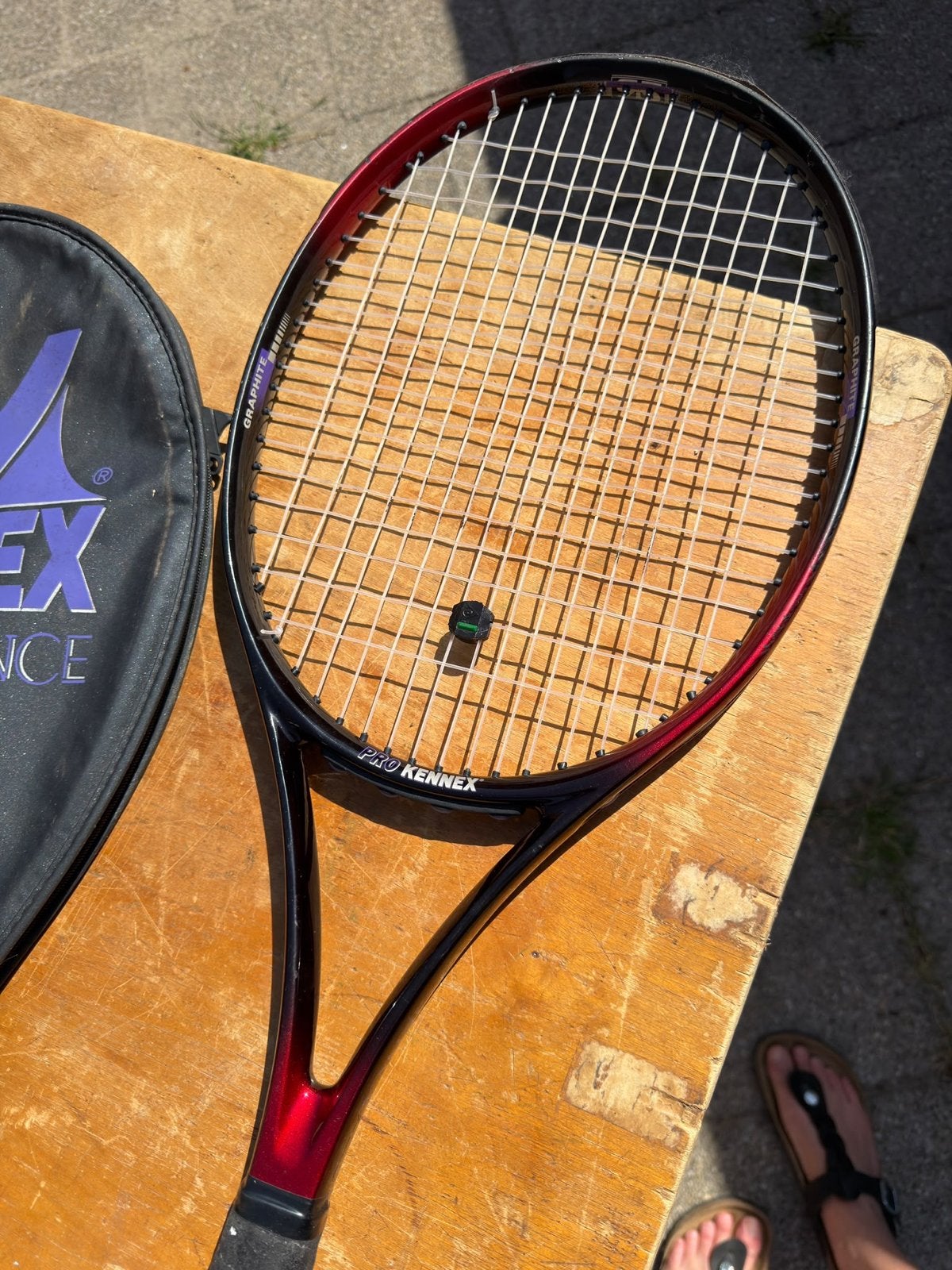 Pro Kennex Intelligence tennisracket met hoes, Ophalen, Gebruikt, Racket, Overige merken