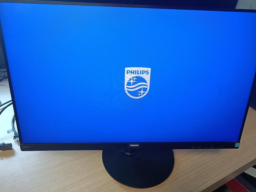 Philips 24" LCD beeldscherm 242V, Computers en Software, Philips, Gebruikt, Ingebouwde speakers, Full HD