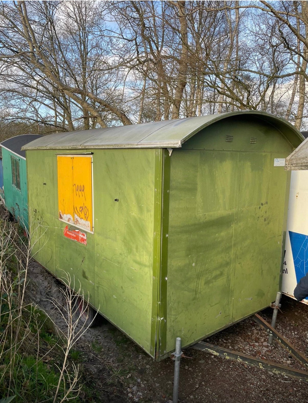 Pipowagen in prima staat, Tuin en Terras, Tuinhuizen, Ophalen, 250 tot 500 cm, Metaal, 200 tot 400 cm