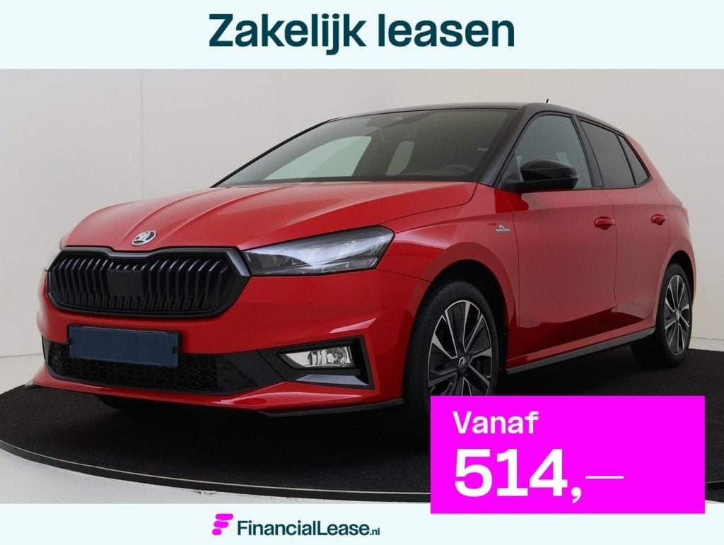 Skoda Fabia 1.0 TSI Monte Carlo, Euro 6, Automatische klimaatregeling, 3 cilinders, Benzine