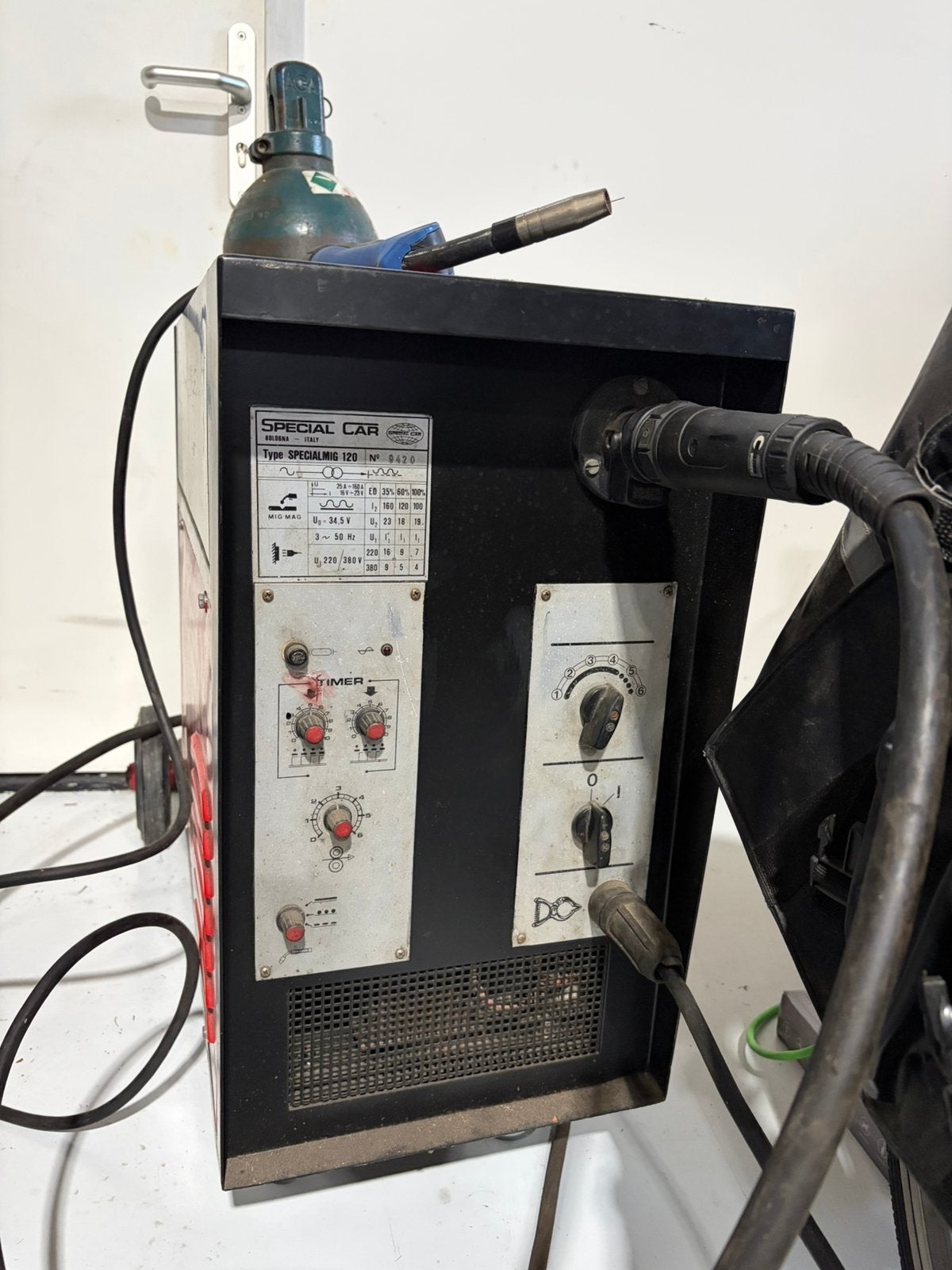 Special Mig 120 lasapparaat op 380v, Doe-het-zelf en Verbouw, Gereedschap | Lasapparaten, Ophalen, Gebruikt, Minder dan 150 ampère