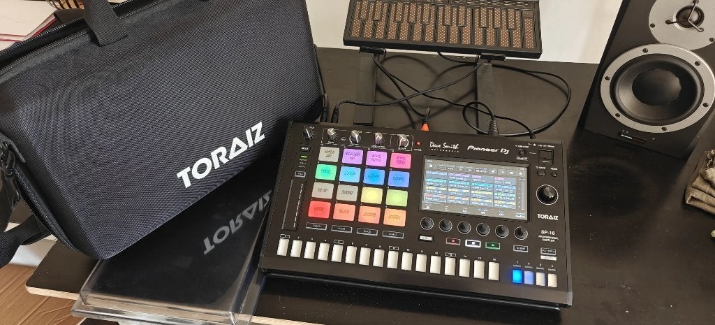 Pioneer Toraiz SP16 + bag + cover, Muziek en Instrumenten, Samplers, Ophalen of Verzenden, Gebruikt