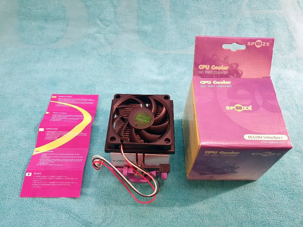 Koeler, ventilator - Speeze - CPU Fan - 7x7½cm, Computers en Software, Vintage Computers, Ophalen of Verzenden, Speeze