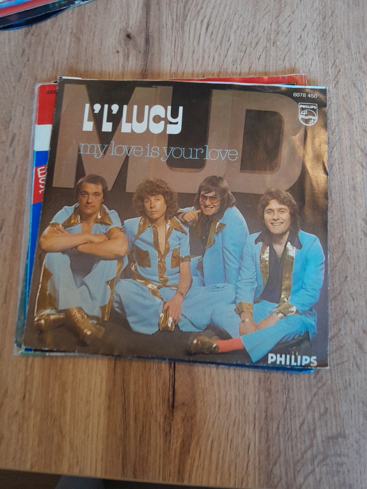 Mud 7 inch l,l, lucy, Ophalen of Verzenden, Zo goed als nieuw, Pop