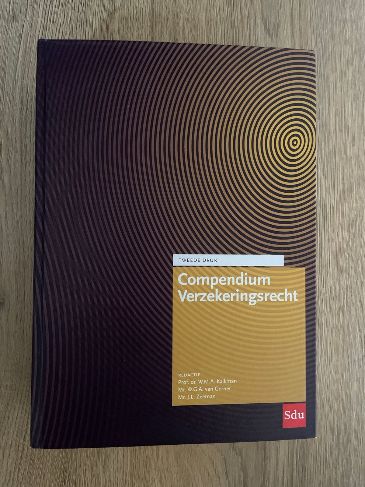 Compendium Verzekeringsrecht - Tweede Druk, Boeken, Ophalen, Alpha, Gelezen, WO