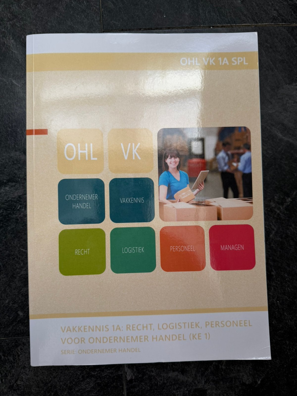 Vakkennis 1A Recht,Logistiek,Personeel voor ondernemerhandel, Ophalen of Verzenden, Zo goed als nieuw, Overige niveaus