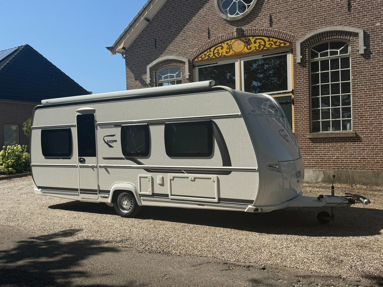 Fendt Saphir 515 SG | Mover | Voortent | Cassetteluifel, Caravans en Kamperen, 2 aparte bedden, Schokbreker, Rondzit, Particulier