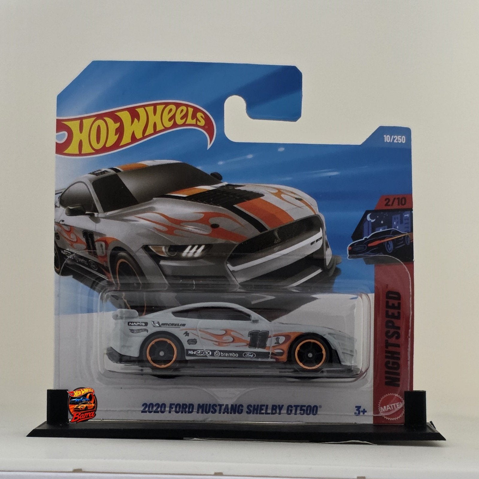 HotWheels 2020 Ford Mustang Shelby GT500 Nightspeed, Hobby en Vrije tijd, Ophalen of Verzenden, Nieuw, Auto