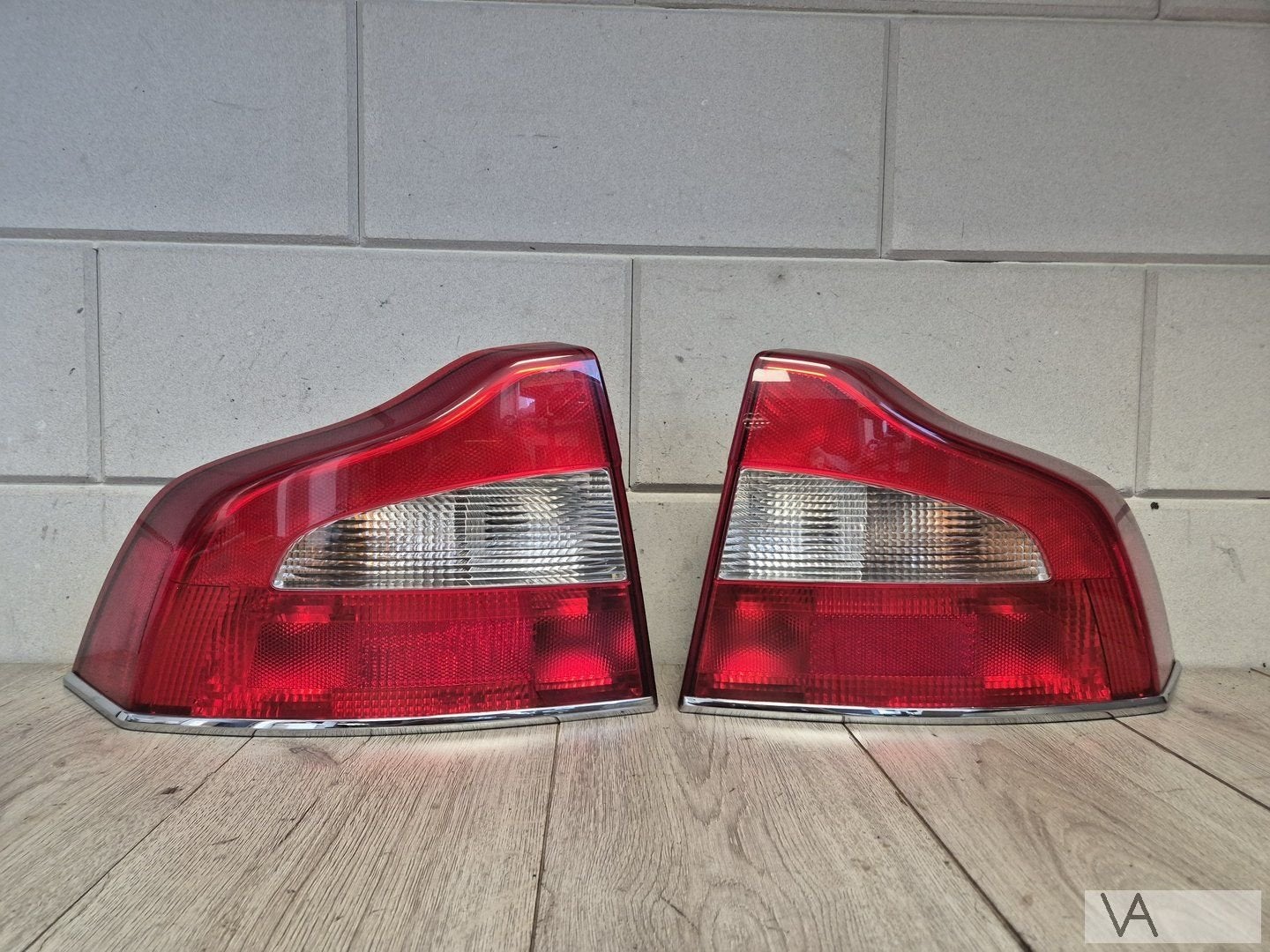 Volvo S80 2006 - 2012 achterlicht links rechts chroom randje, Auto-onderdelen, Gebruikt, -, -, Ophalen of Verzenden