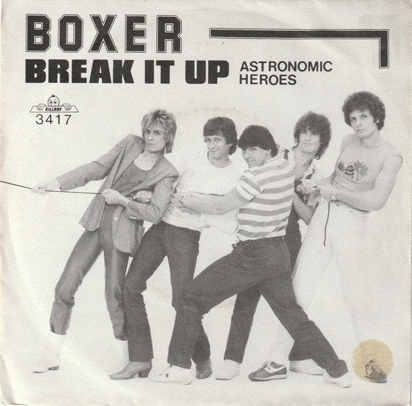 boxer / break it up - powerpop/punk/reggae/nederpunk, Verzenden, Gebruikt, 7 inch, Rock en Metal
