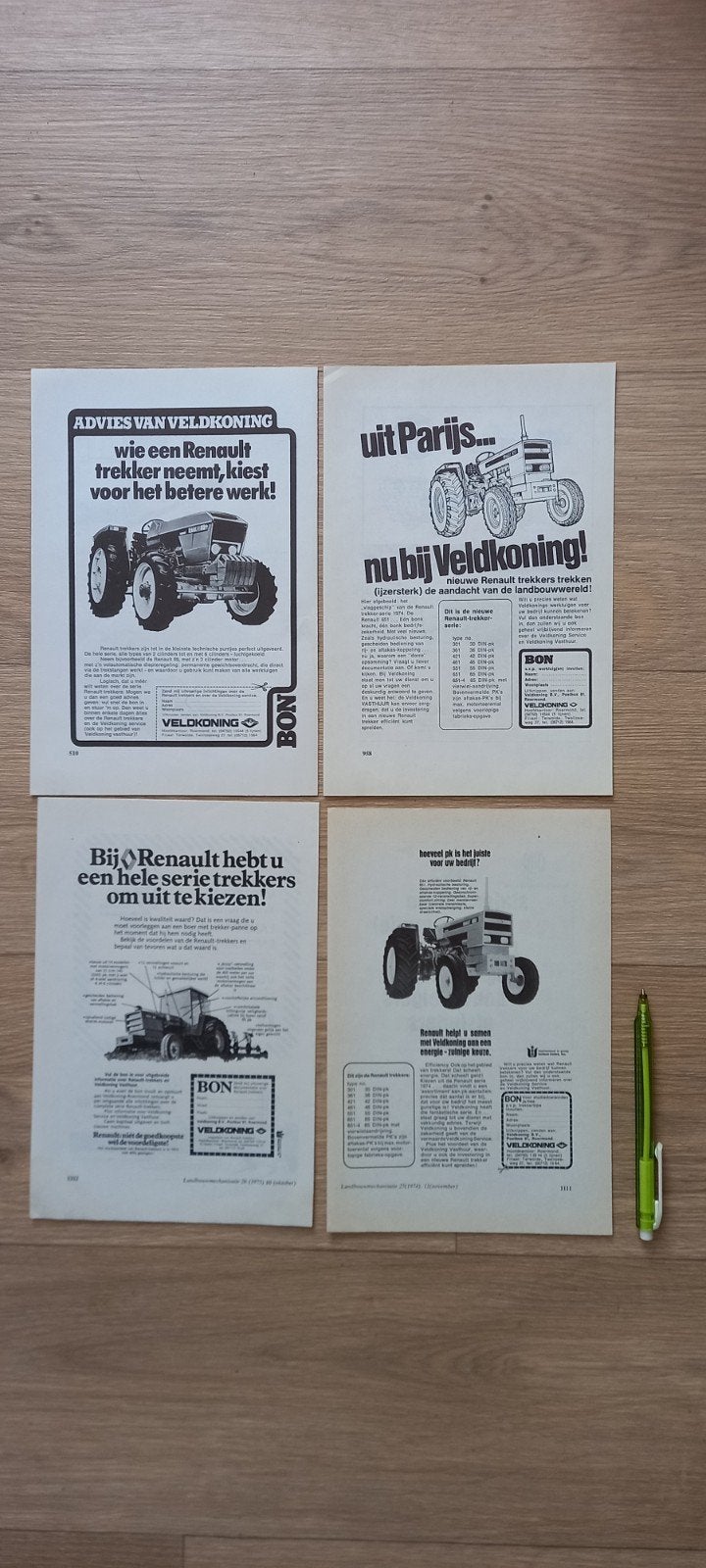 Re: Renault  trekker advertenties., Ophalen of Verzenden, 1920 tot 1940, Tijdschrift