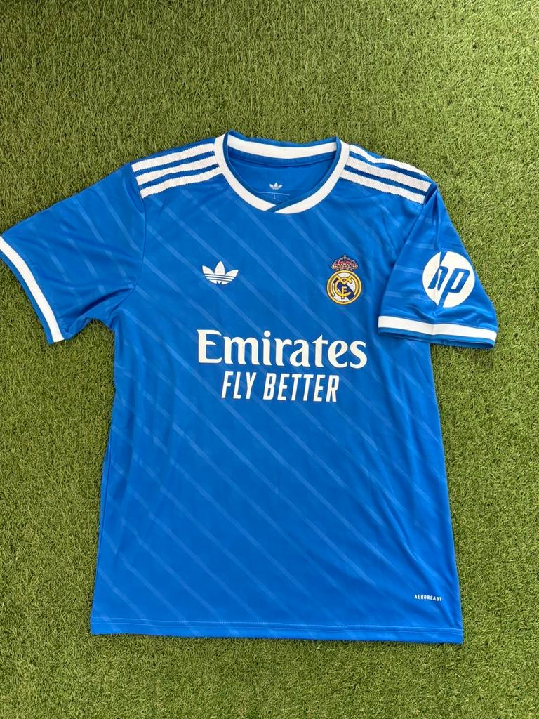 Real Madrid Derde Shirt | Mbappe #9 | 2025-2026, Maat L, Ophalen of Verzenden, Zo goed als nieuw, Shirt