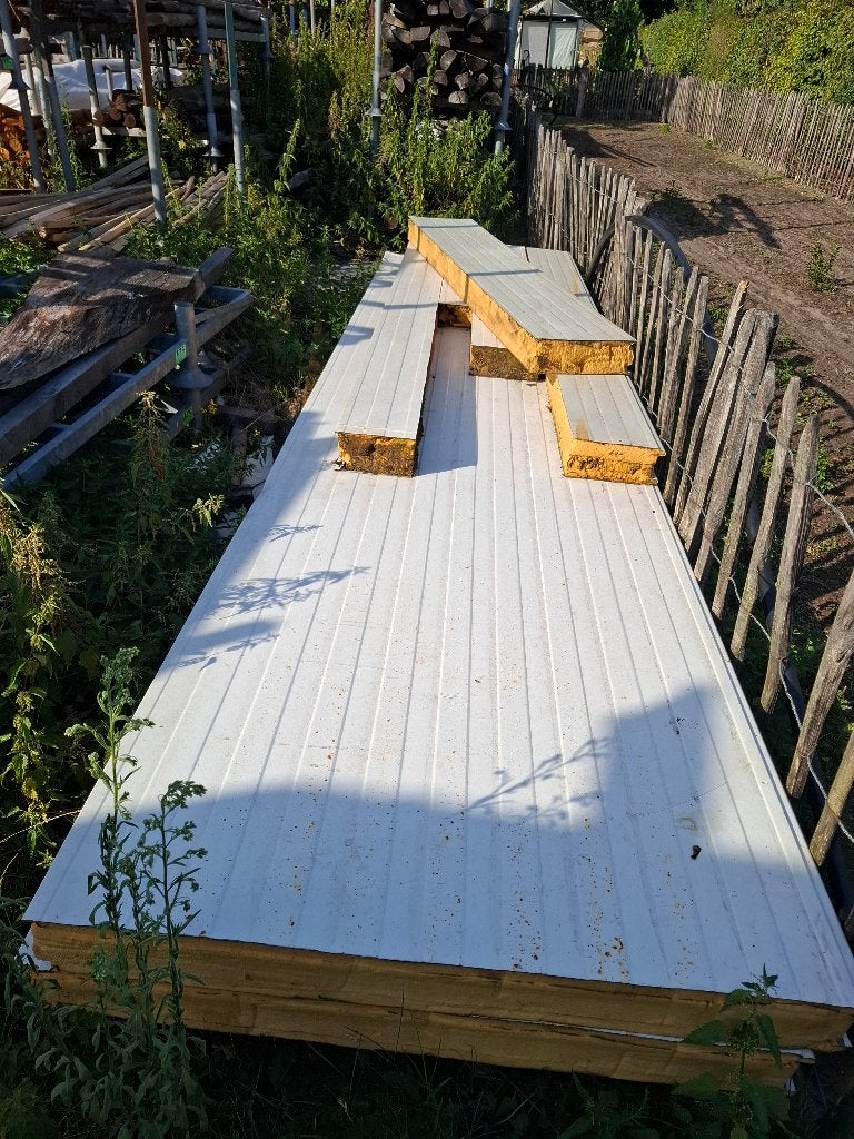 sandwichpanelen isolatieplaten, Doe-het-zelf en Verbouw, Ophalen, Zo goed als nieuw, Overige materialen, 50 tot 100 mm