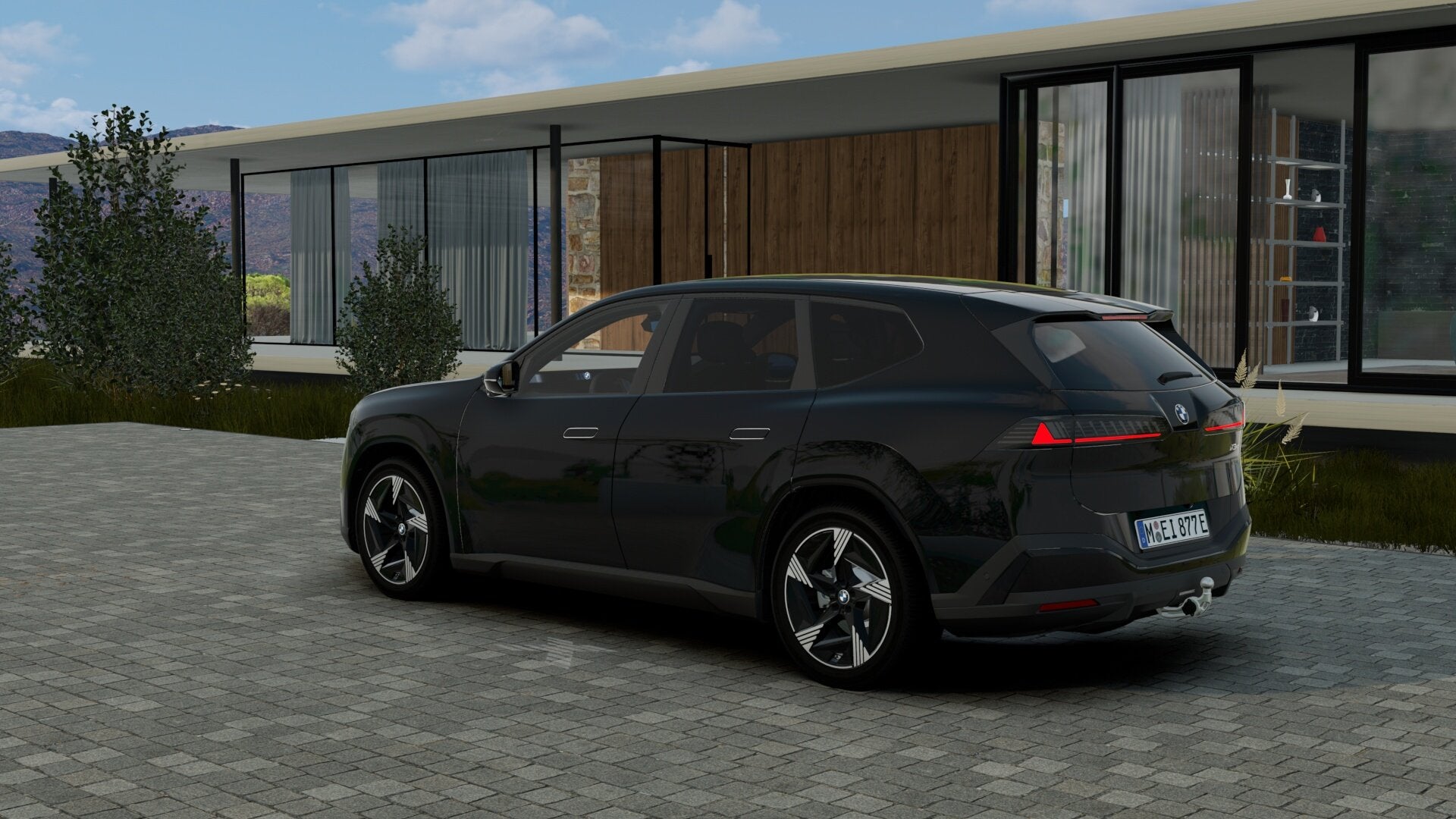 BMW iX3 40 eDrive / Trekhaak / Stoelverwarming / Parking Ass, Automaat, Achterwielaandrijving, Zwart, Stoelverwarming
