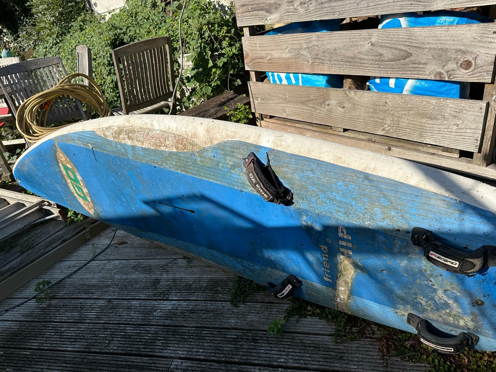 Starboard Go Windsurfplank - Kleine Beschadiging, Overige merken, Gebruikt, Ophalen of Verzenden, Met vin(nen)