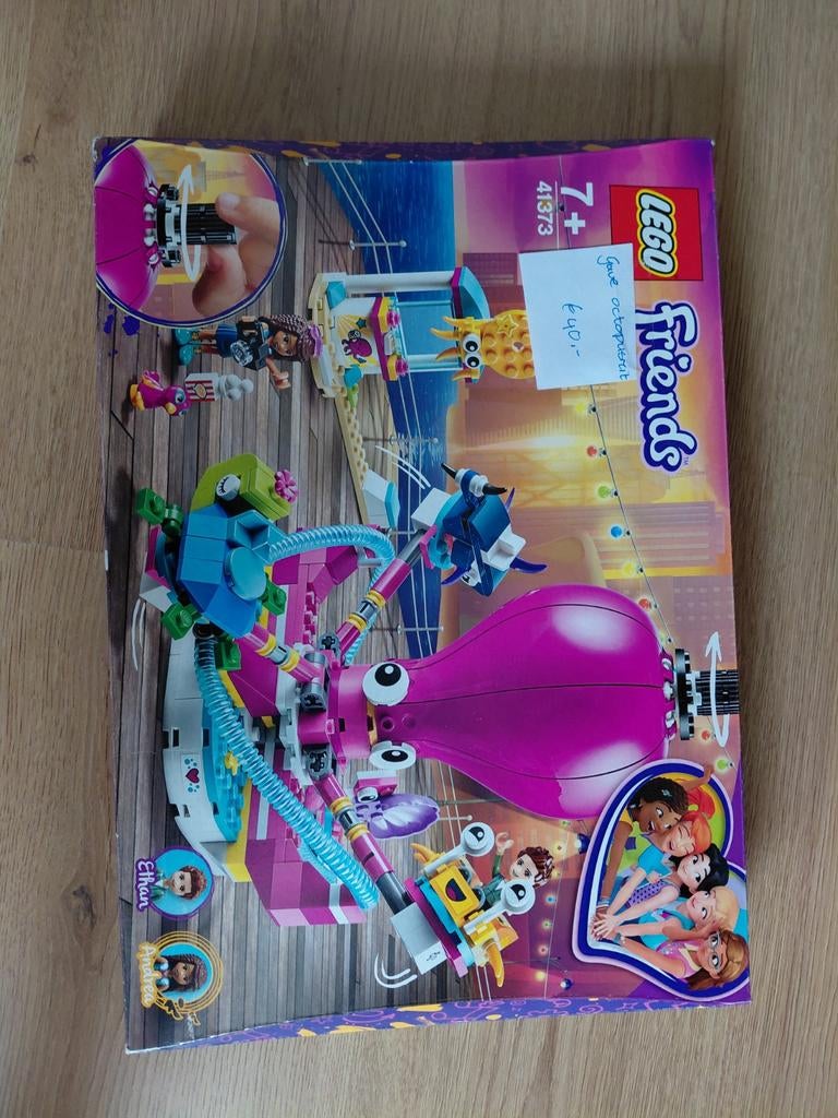 Lego Friends 41373 Griezelige attractie met boekjes, Ophalen of Verzenden, Zo goed als nieuw, Complete set, Lego