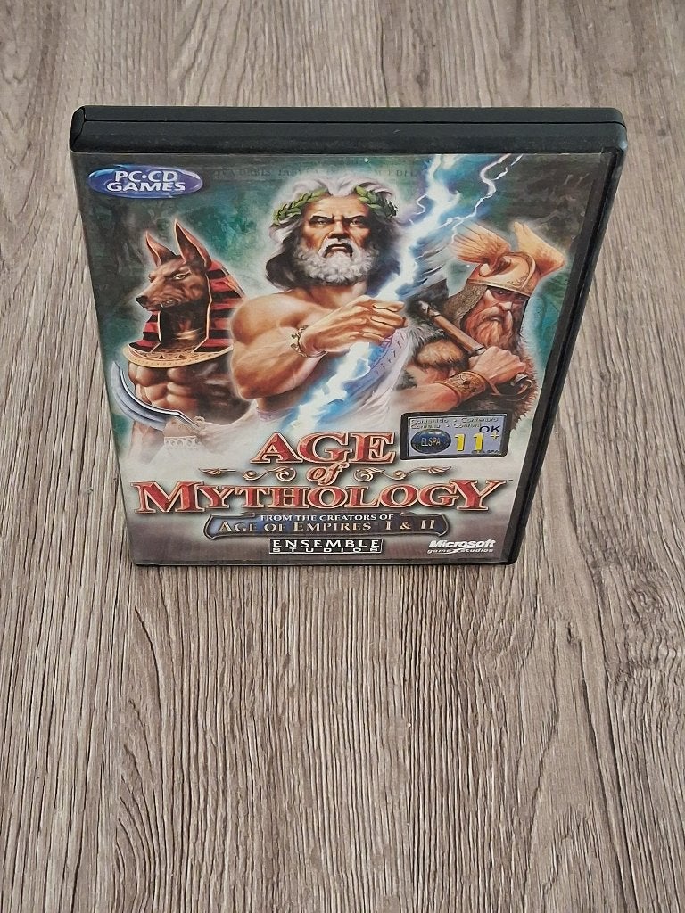 Age of Mythology - PC game, 1 speler, Ophalen of Verzenden, Zo goed als nieuw, Strategie en Constructie