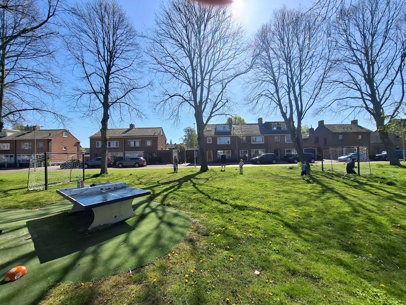 2 voetbaldoeltjes 2,07x3,16m