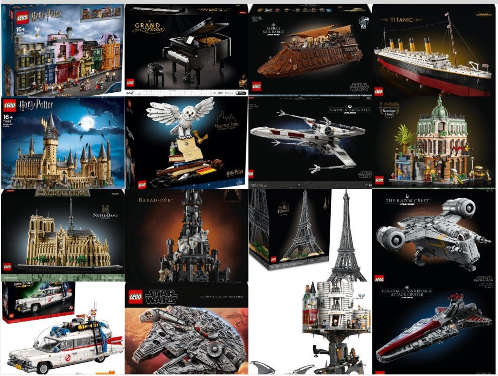 Exclusieve Lego-sets in uitstekende staat voor lage prijzen, Overige thema's, Compleet, Lego, Ophalen of Verzenden