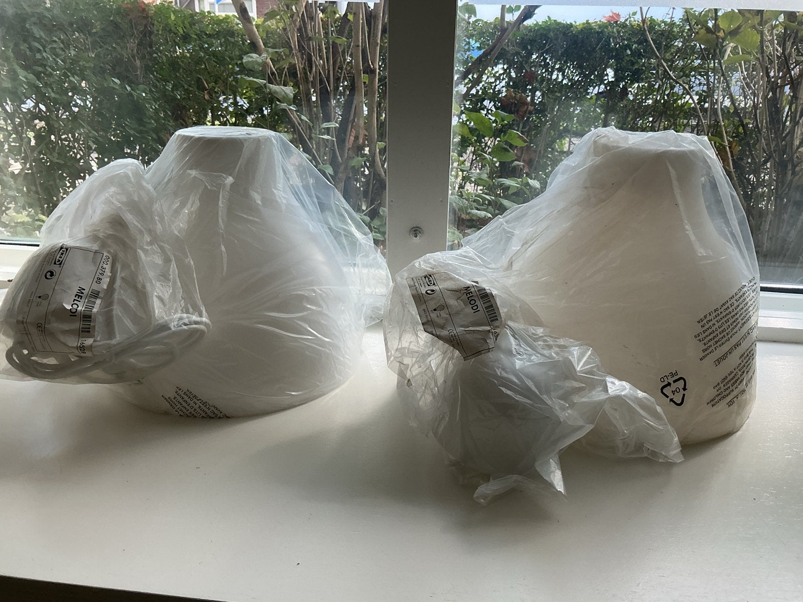 IKEA MELODI Plafondlamp - Nieuw 2 stuks in verpakking, Ophalen of Verzenden, Nieuw, IKEA, Overige typen