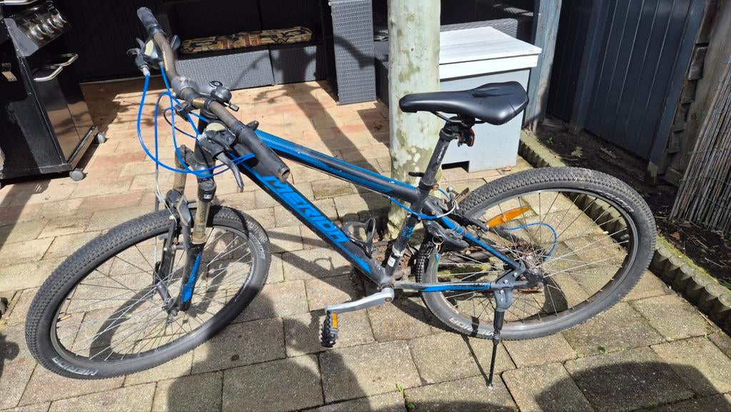 Merida Matts 26 inch opknapper mountainbike TEAB, Gebruikt, Velgrem, Minder dan 49 cm, Meer dan 20 versnellingen
