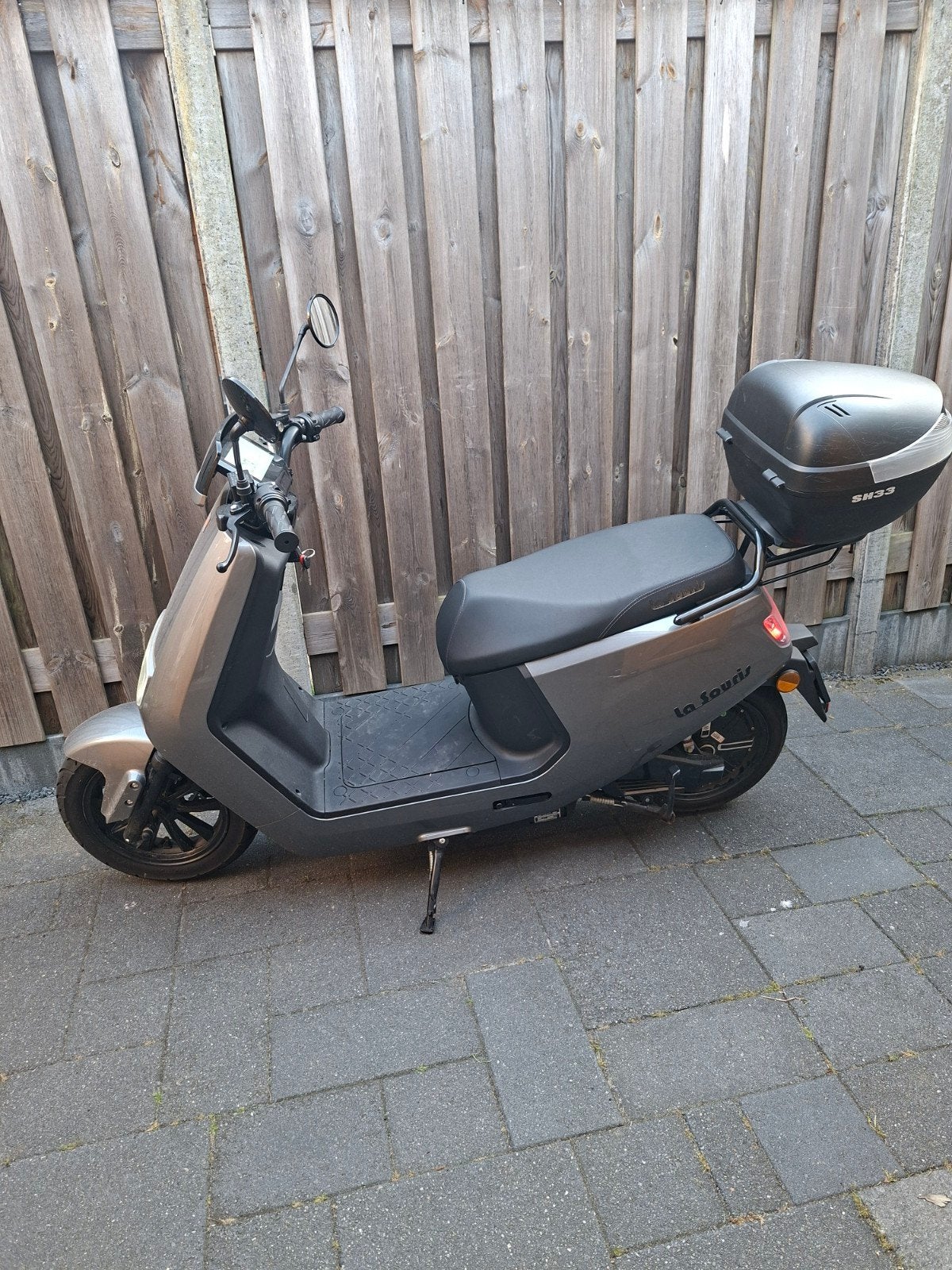 La Souris E-Scooter met Topkoffer - Zo goed als nieuw, Elektrisch, Zo goed als nieuw, Ophalen, Overige merken