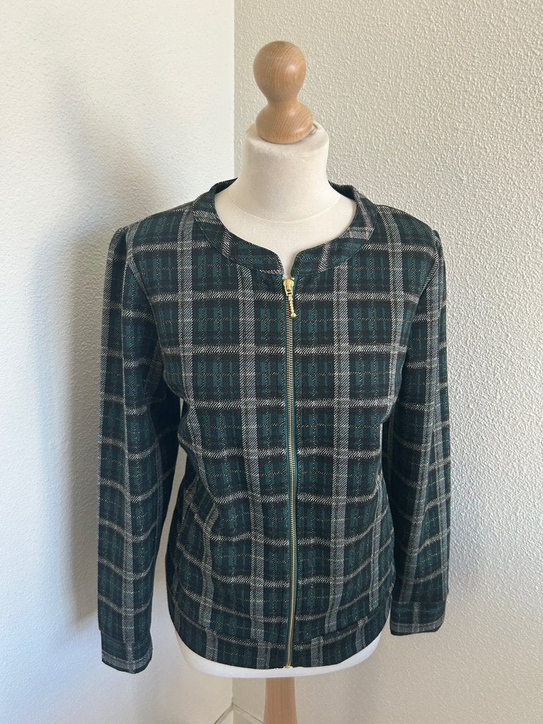 King Louie maat XL groen glitter vest 1961