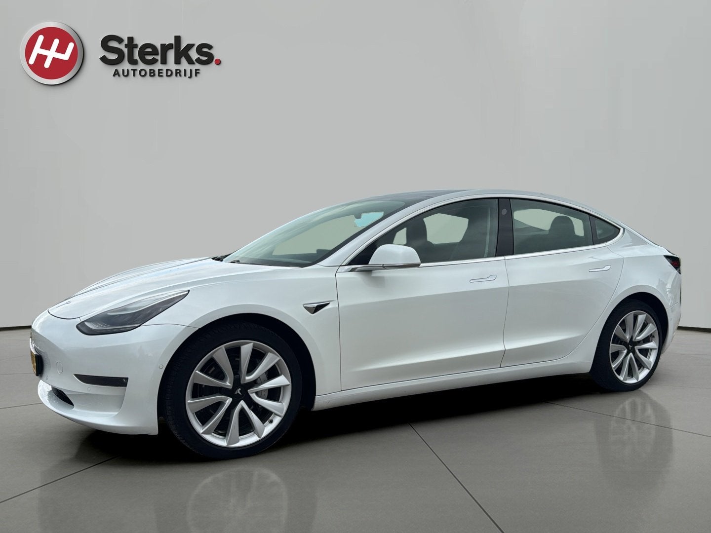 Tesla Model 3 Long Range AWD 75 kWh SOH 100 % NIEUW ACCU PAK, Automaat, 462 pk, Wit, 84 €/maand