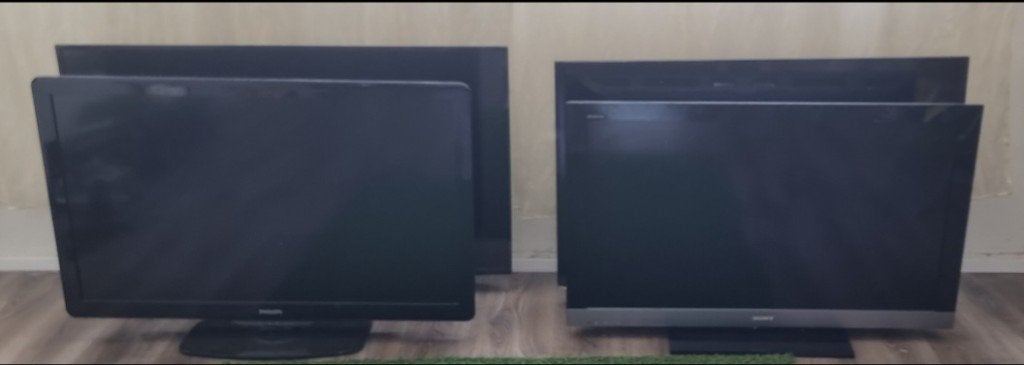 Partij tvs 4 stuk., Ophalen, 50 Hz, Zo goed als nieuw, Samsung