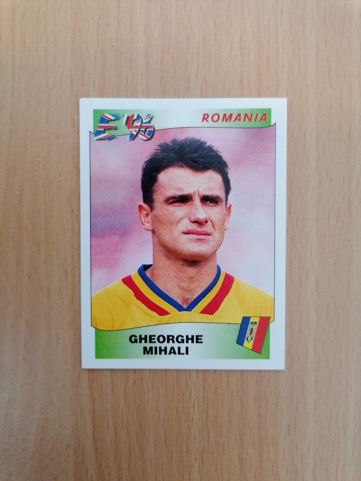 Panini Euro 96 #162 Mihali., Ophalen of Verzenden, Zo goed als nieuw, Plaatje