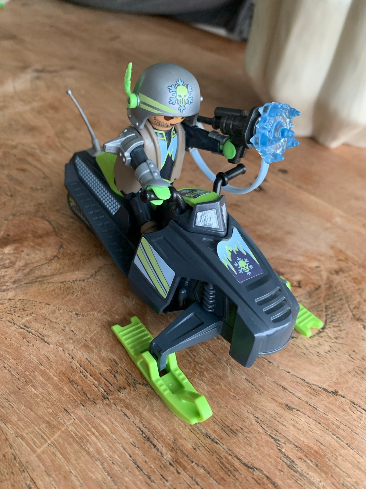 Playmobil Sneeuwscooter, Gebruikt, Complete set, Voertuig, Ophalen of Verzenden