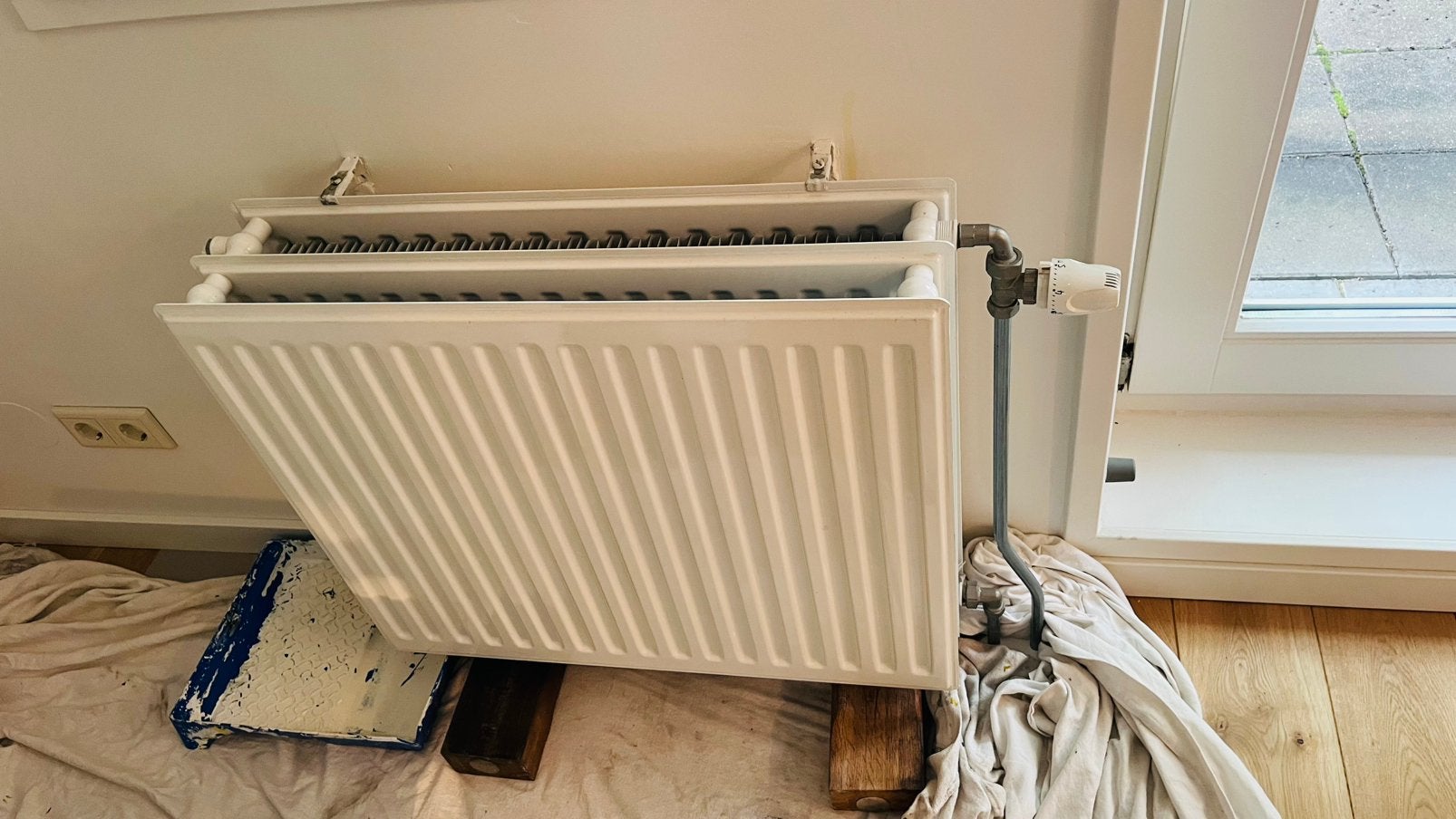 Radiator 60 hoog x 72 breed T33, Ophalen, 30 tot 80 cm, Hoog rendement (Hr), Radiator