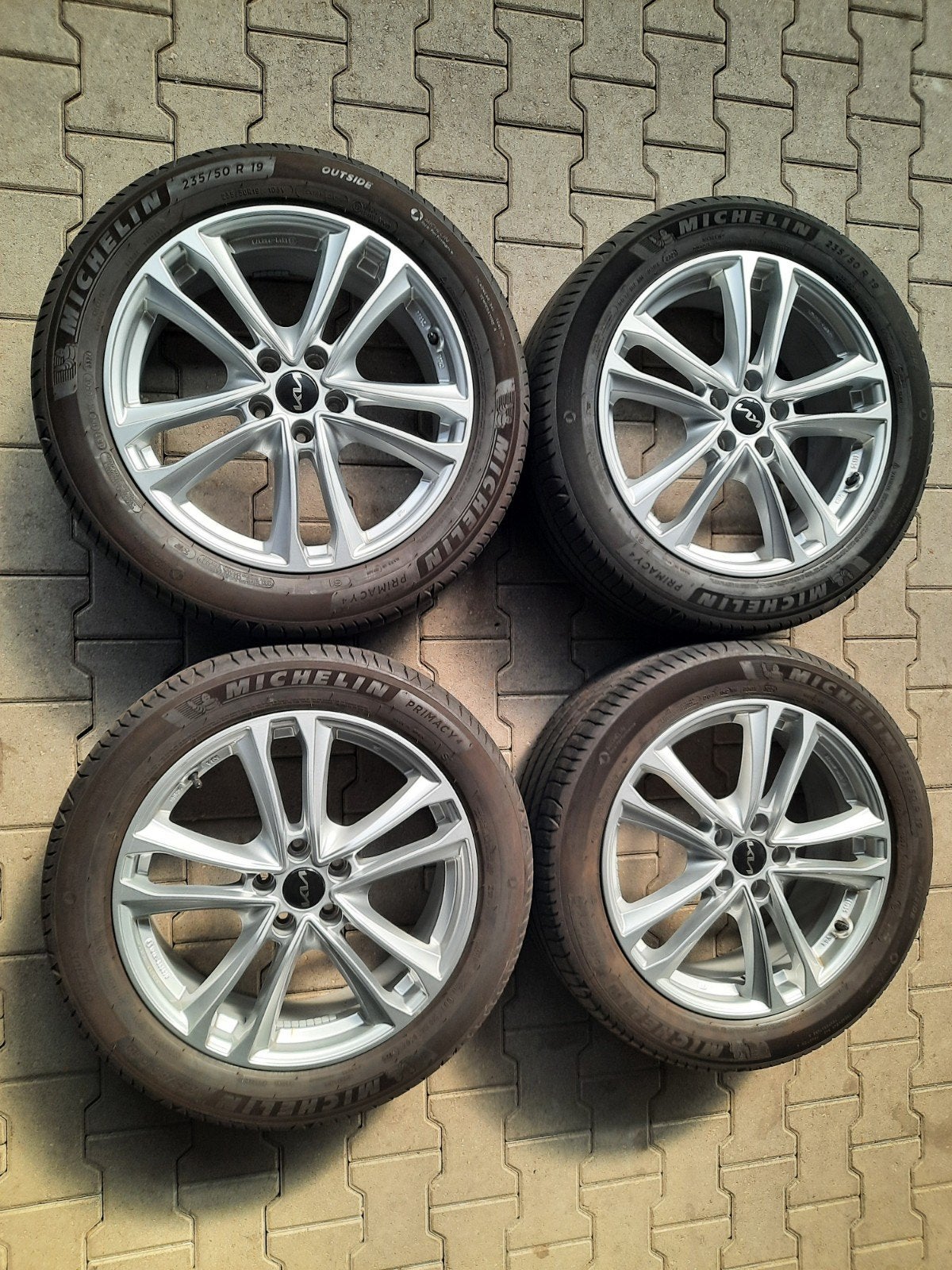 ZGAN 19 inch velgen 5×114.3 KIA SPORTAGE EV6 HYUNDAI TUCSON, 19 inch, Gebruikt, Banden en Velgen, Ophalen of Verzenden