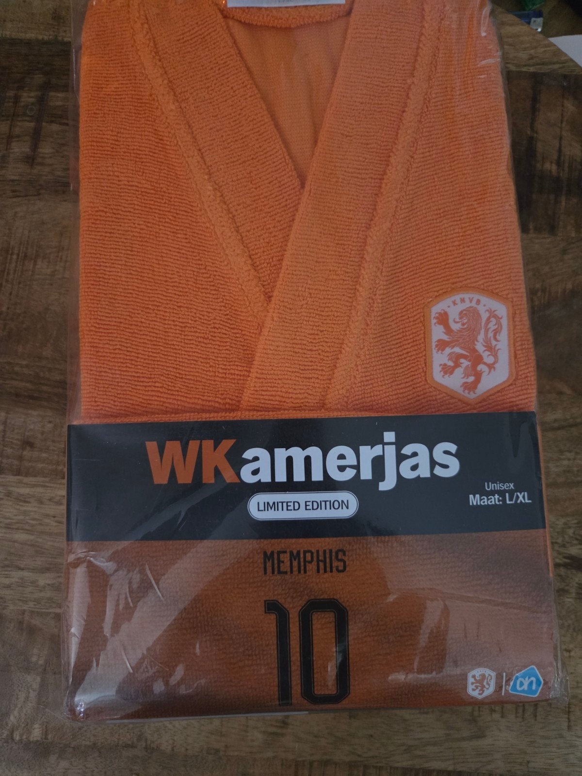 badjas L/XL Memphis 10 unisex, Ophalen of Verzenden, Nieuw, Buitenlandse clubs, Shirt