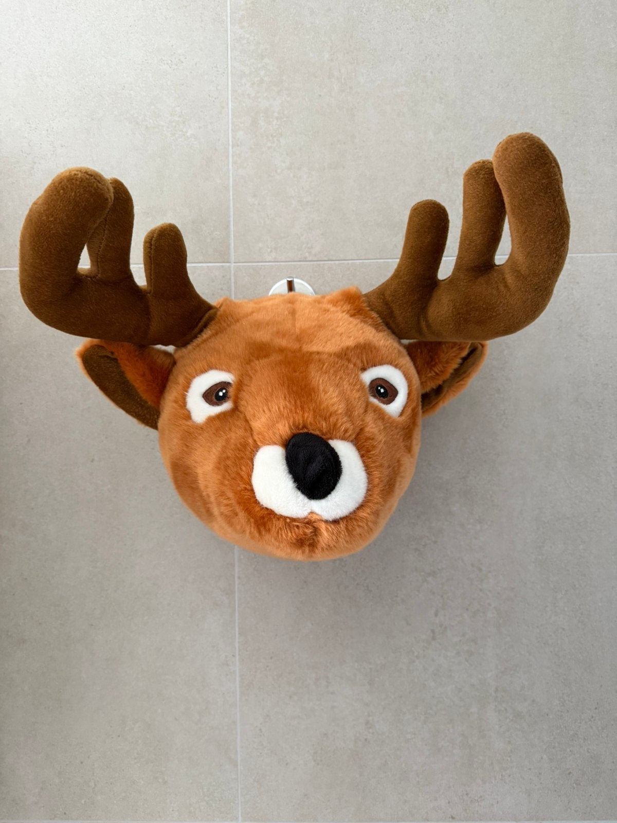 Knuffel hert voor aan de muur, Ophalen of Verzenden, Zo goed als nieuw, Wanddecoratie
