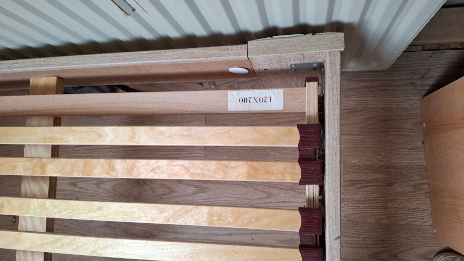 ledikant met latten bodem, Ophalen, 30 cm of meer, Steen of Klei, 50 tot 150 cm