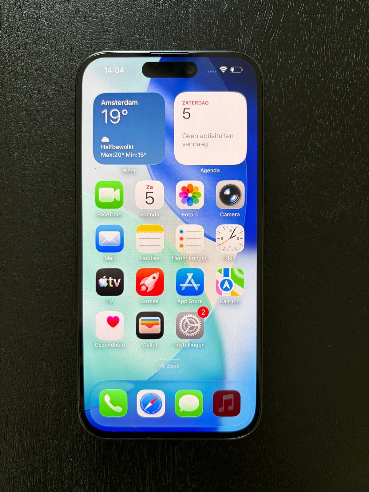 Apple iPhone 15 Pro - Zwart - 128GB - 100% Batterij, 128 GB, Apple, Zwart, Zo goed als nieuw