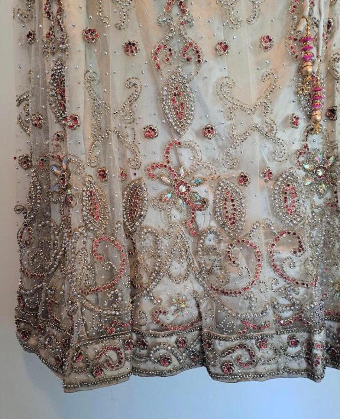 Nieuwe Bollywood Lehenga met Strass, Kleding | Dames, Ophalen of Verzenden, Nieuw, Overige typen