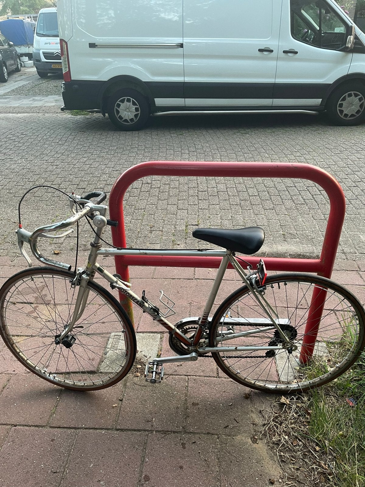 Vintage Motobecane Racefiets - Opknapper, Fietsen en Brommers, Gebruikt, Velgrem, Ophalen, Overige merken