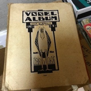 Vogelalbum K. Boedijn, Ophalen of Verzenden, Gelezen, Plaatjesalbum