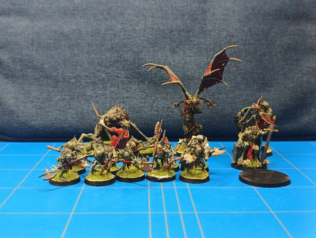 Warhammer Age of Sigmar Flesh Eater Courts Army, Gebruikt, Warhammer, Ophalen of Verzenden, .
