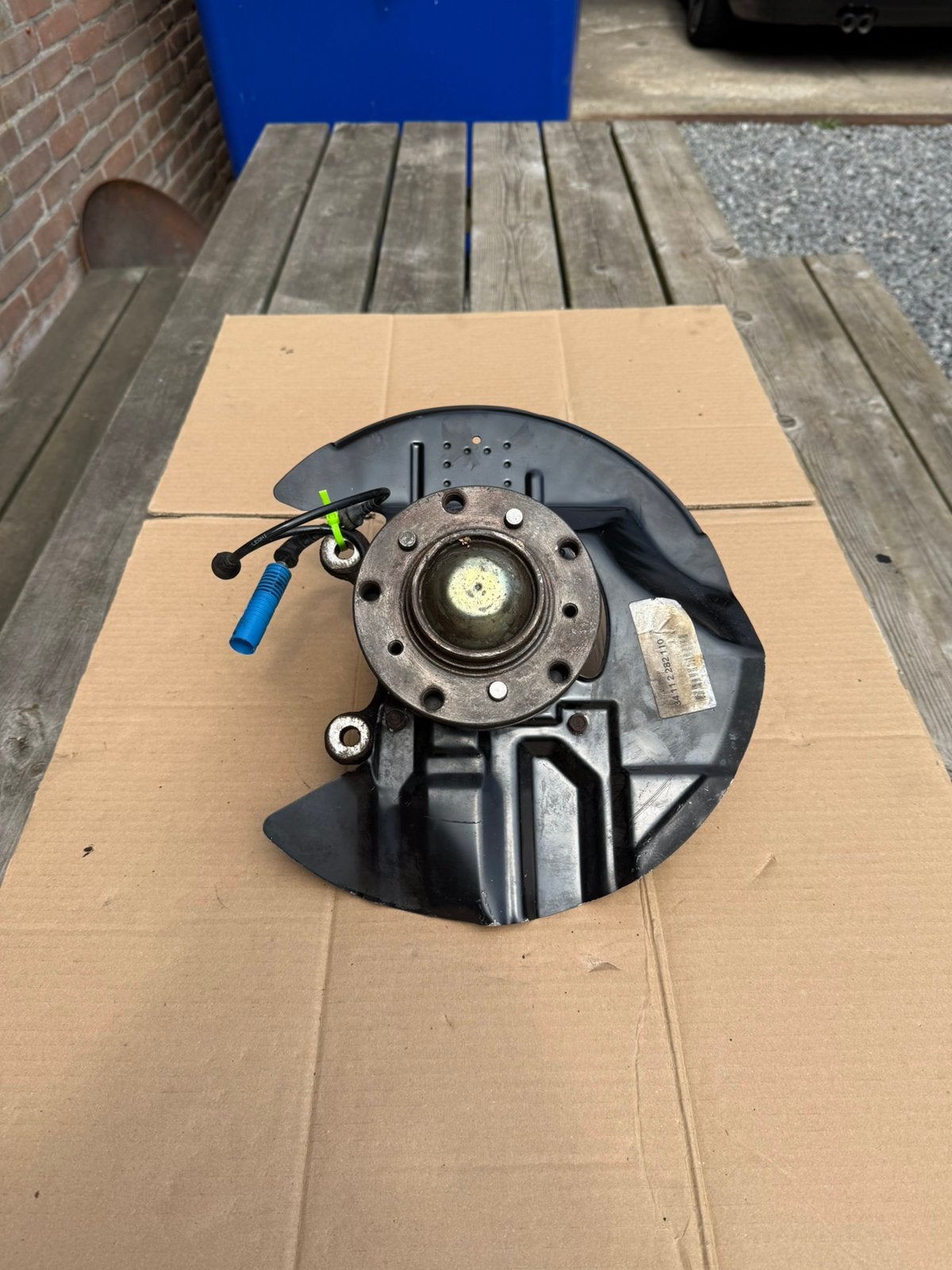 BMW M3 e46 rechter  originele voornaaf as, Ophalen of Verzenden, BMW