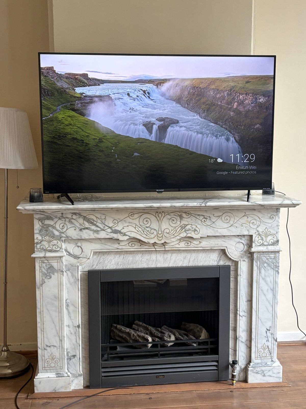 Sharp Smart TV 4K UHD - 100 cm of meer, Ophalen, LED, 50 Hz, Zo goed als nieuw