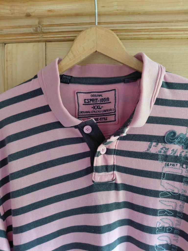 Als nw ESPRIT heren poloshirt Maat XXL, Kleding | Heren, Grote Maten, Overige kleuren, Shirt, Ophalen of Verzenden, Zo goed als nieuw