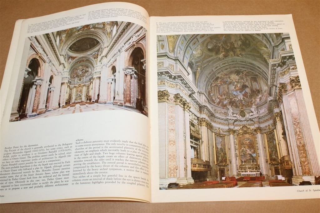 St. Ignatiuskerk Rome — Barokke Kunst & Architectuur 1968 EN, Ophalen of Verzenden, Gelezen, Overige onderwerpen