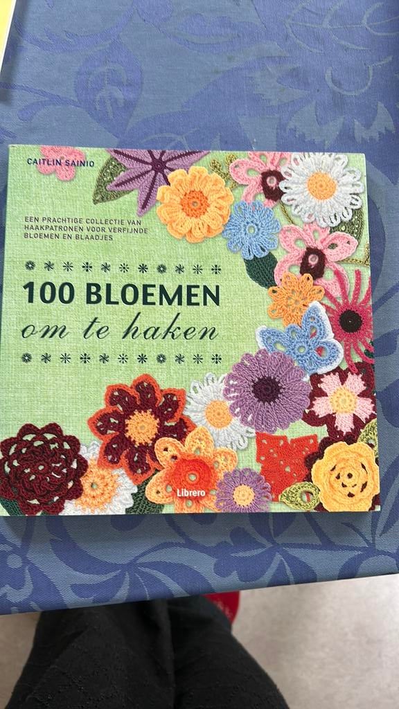100 bloemen om te haken, Hobby en Vrije tijd, Breien en Haken, Ophalen of Verzenden, Nieuw, Haken, Patroon of Boek