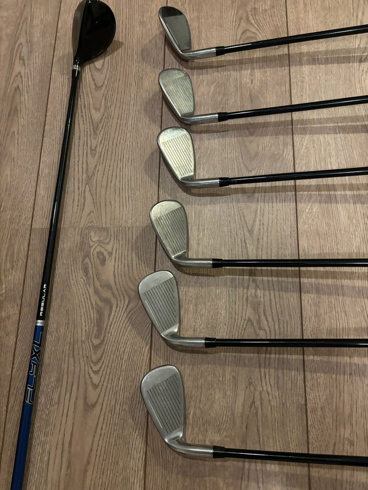 Cobra Golfset (IJzers 6-9, + hybride + s + p), Sport en Fitness, Golf, Ophalen, Gebruikt, Set