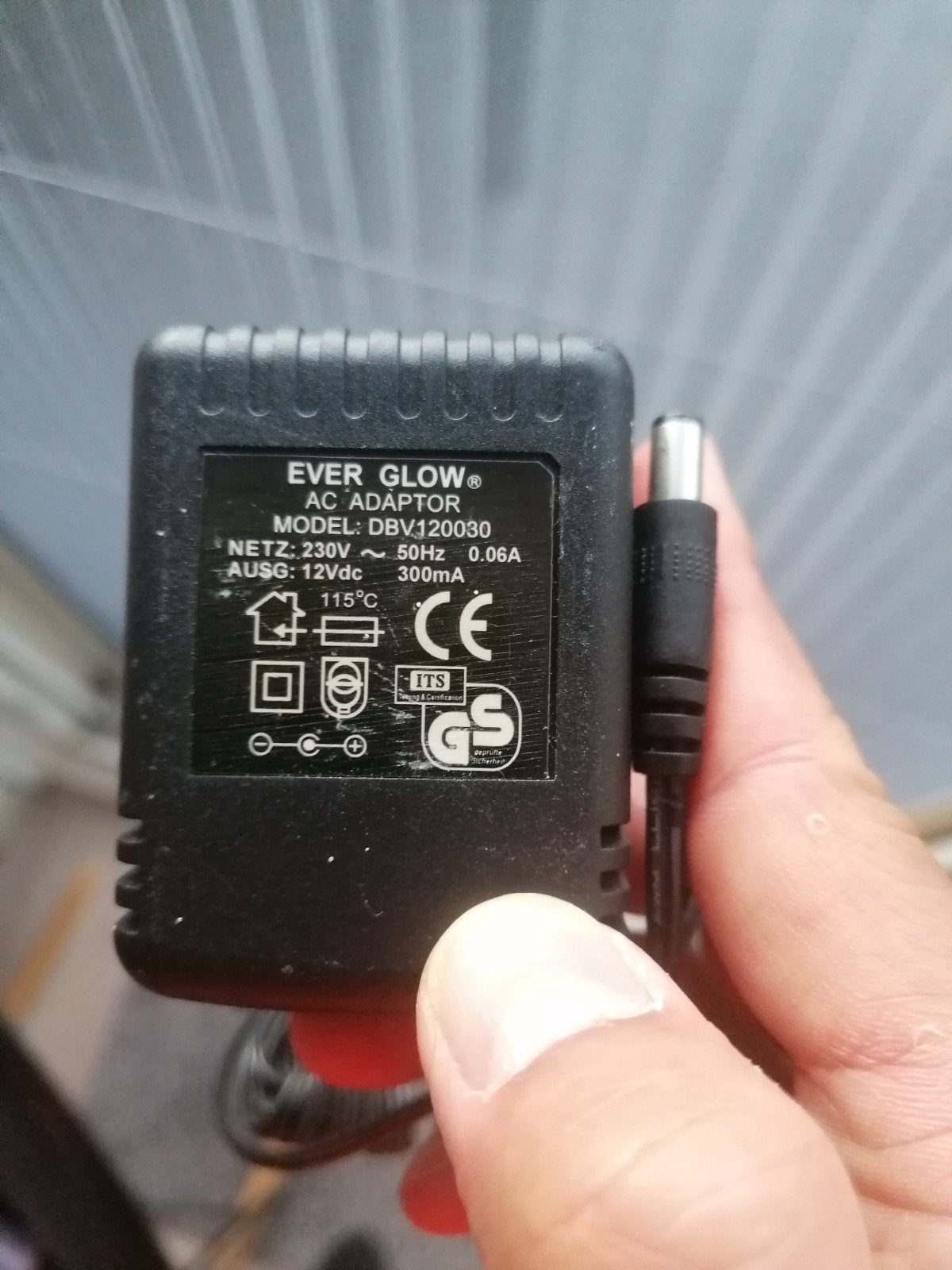 AC Adapter 230V 50Hz 0.06A 12V DC 300mA, Ophalen of Verzenden